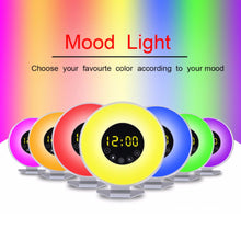 New Touch Wake-up Alarm Clock Touch Sensitive LED Light Simulation Digital Clock_5