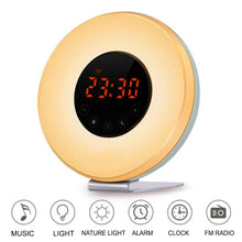 New Touch Wake-up Alarm Clock Touch Sensitive LED Light Simulation Digital Clock_6