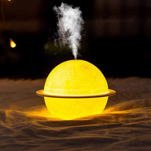 USB Rechargeable 3D Printed Planet Night Lamp and Essential Oil Diffuser for Home and Office_7