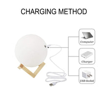 3D Printed Moonlight Lamp in 16 Colors with Remote Control for Bedroom and Home Decoration_12
