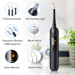 USB Rechargeable Electric Dental Calculus Tooth Cleaner with LED HD Screen_10