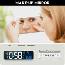 USB Plugged-in Luminous Large Screen LED Digital Electronic Display Alarm Clock_11