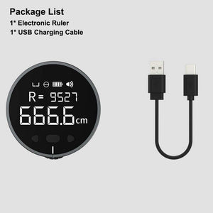 Multi-Surface Electronic Ruler with Digital Display- USB Charging_10