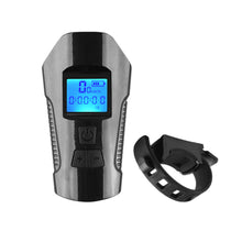 3-in-1 USB Rechargeable Bicycle Speedometer LED Front Light_1