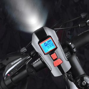 3-in-1 USB Rechargeable Bicycle Speedometer LED Front Light_3