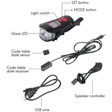 3-in-1 USB Rechargeable Bicycle Speedometer LED Front Light_11