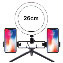 26cm Dual-Device Mount LED Fill Ring Light_5