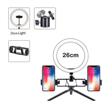 26cm Dual-Device Mount LED Fill Ring Light_7