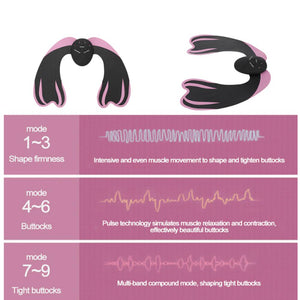 Rechargeable Hip Trainer Butt Lifting Butt Sculping Massager