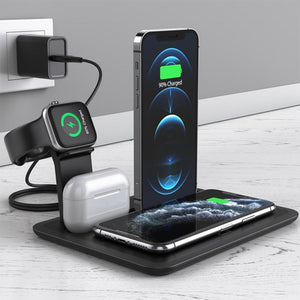 Multi-Function QI Enabled Wireless 4-in-1 Fast Charging Station_4
