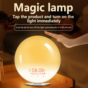 Creative Digital Alarm Clock Sunset and Sunlight Simulator Clock_10