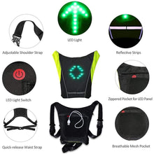 LED Signal Lighting Vest Safety Bike Turning Light- USB Charging_6
