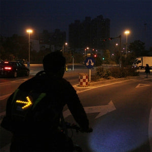 LED Signal Lighting Vest Safety Bike Turning Light- USB Charging_12