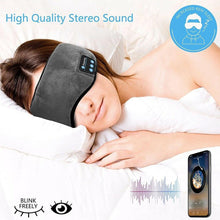 Wireless Rechargeable Washable Musical Bluetooth Sleeping Eye Mask_6