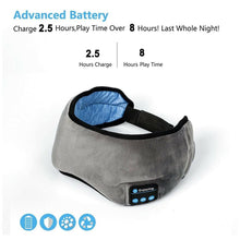 Wireless Rechargeable Washable Musical Bluetooth Sleeping Eye Mask_8