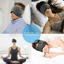 Wireless Rechargeable Washable Musical Bluetooth Sleeping Eye Mask_5