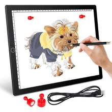 A4 Tracing Light Pad Magnetic Drawing Board Tracing Fill Light_2