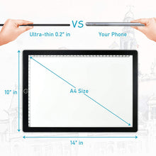 A4 Tracing Light Pad Magnetic Drawing Board Tracing Fill Light_5