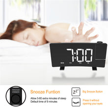 Projector FM Radio LED Display Alarm Clock_11