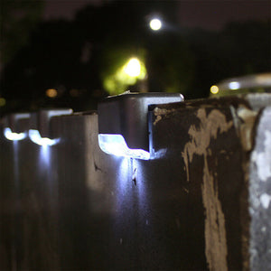 Solar Powered LED Lights for Step and Stairs Railing_5