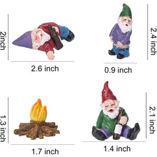 Miniature Garden Elf Ornaments Grass Decoration Gnomes Resin Art_11
