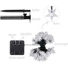 Solar-Powered LED 5-point Star String Lights Outdoor Decorative Lights_20