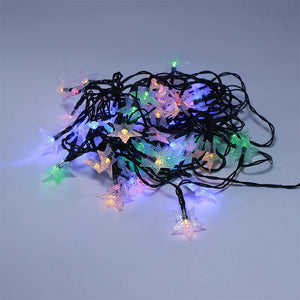 Solar-Powered LED 5-point Star String Lights Outdoor Decorative Lights_27