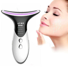 Skin Rejuvenation Home EMS LED Photon Therapy Neck Massager_0