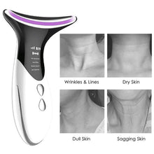 Skin Rejuvenation Home EMS LED Photon Therapy Neck Massager_9
