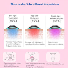 Skin Rejuvenation Home EMS LED Photon Therapy Neck Massager_1