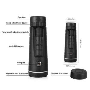 High Power Magnification Monocular Telescope with Smart Phone Holder_8