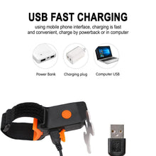 Bicycle Tail Light USB Rechargeable Mountain Bike Night Light_5