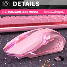6 Keys Ergonomic Wireless USB Rechargeable Gaming Mouse with Backlight_4