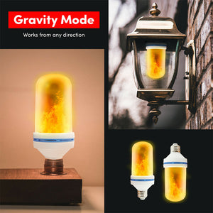 E27 Base Flame Light LED Decorative Unique Flickering Light Bulb_1