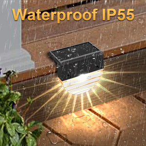 Outdoor Solar LED Deck Light Garden Decoration Wall and Step Light_5
