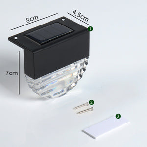 Outdoor Solar LED Deck Light Garden Decoration Wall and Step Light_10
