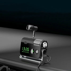 QC3.0 Car Charger Mp3 Player Handsfree FM Transmitter_3