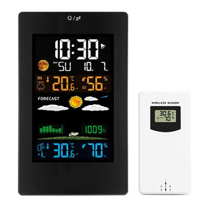 Wireless Indoor and Outdoor Weather Station with Color Screen_0