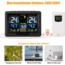 Wireless Thermometer and Humidity Monitor with LCD Color Display_9