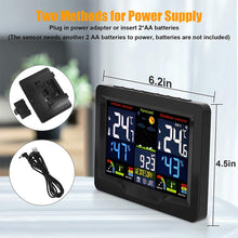 Wireless Thermometer and Humidity Monitor with LCD Color Display_11