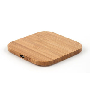 Wireless Wooden Charging Pad for QI Enabled Devices- USB Cable_9