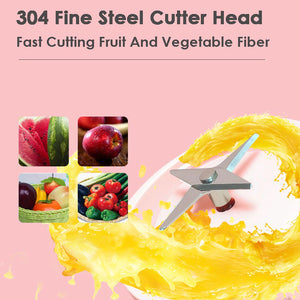 Portable USB Rechargeable Handheld Blender and Juicer_12
