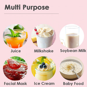 Portable USB Rechargeable Handheld Blender and Juicer_13