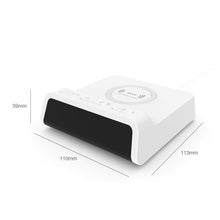 Digital Alarm Clock with Wireless Charger for QI Devices- USB Powered_5