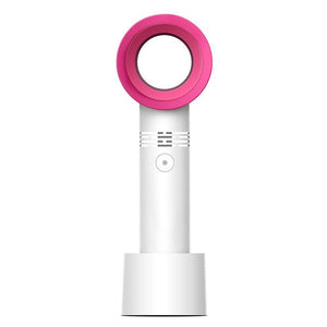 3 Speed Portable Bladeless Handheld USB Rechargeable Fan_2