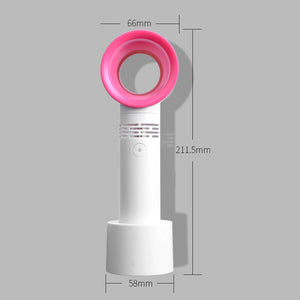 3 Speed Portable Bladeless Handheld USB Rechargeable Fan_13