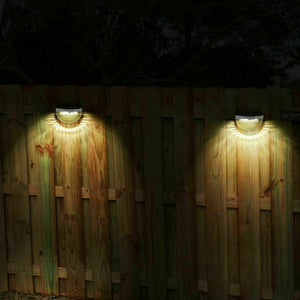 Solar Powered Light Sensor Outdoor Waterproof Wall Light_5
