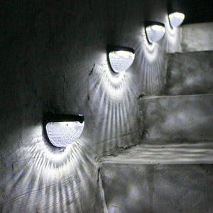 Solar Powered Light Sensor Outdoor Waterproof Wall Light_6