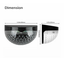 Solar Powered Light Sensor Outdoor Waterproof Wall Light_10