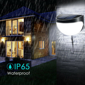 Solar Powered Light Sensor Outdoor Waterproof Wall Light_12